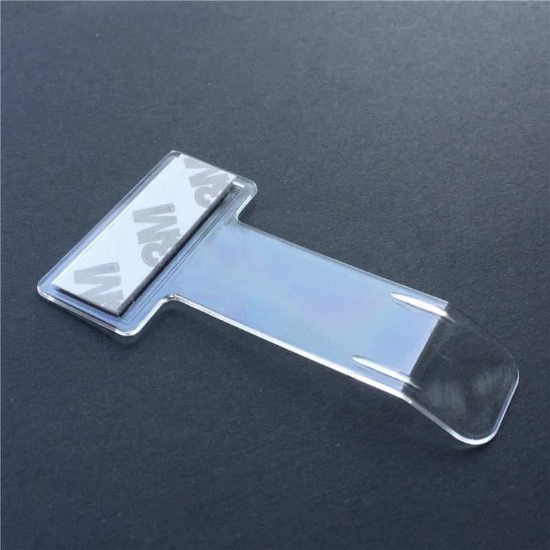 POSSBAY Car Parking Ticket Holder Clip Stickers Auto Hook Organizer Accessories Windshield Card Fastener Sticker Interior Parts |