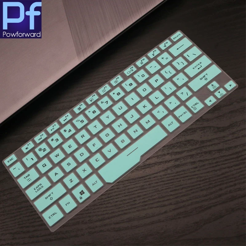 Silicone Clear Keyboard Skin Cover Protector for Asus ROG Zephyrus G14 GA401 GA401ii GA401iv GA401iu 14-inch gaming notebook | Компьютеры