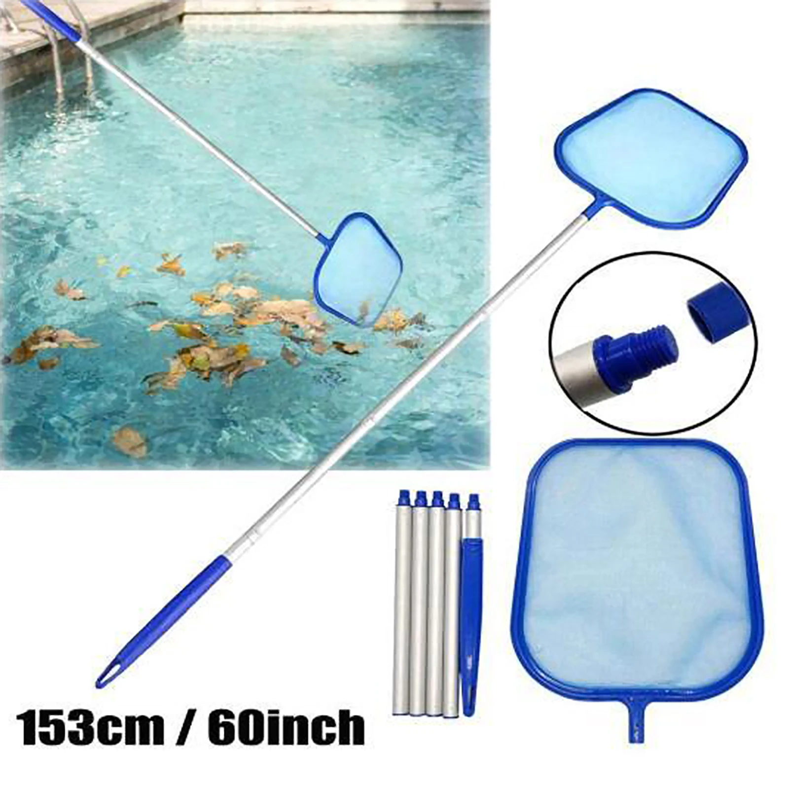 

Сетка, фильтр грубой очистки бассейна чистая бассейн для сбора мелких со съемной полюс бассейн лист скиммеры грабли москитная сетка для уда...