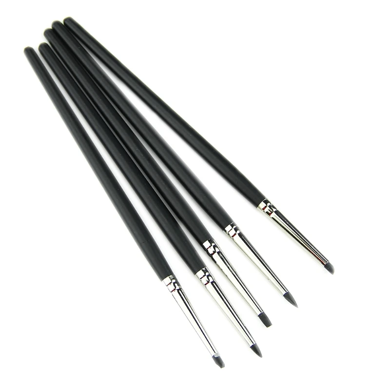 

Set of 5pcs Silicone Rubber Shapers Polymer Clay Sculpting Modelling Tools D5QC