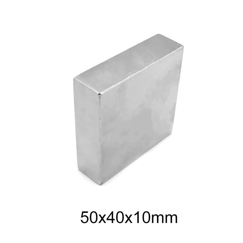 1/2 шт. 50x40x10 Супер Блок Магнитный Магнит мм искусственный 50 x 40 постоянный магнит