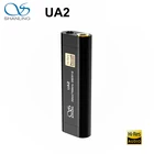 Адаптер Shanling UA2 ES9038Q2M DAC Type C, Портативный USB-кабель, усилитель звука, выход от Type C до 2,53,5 мм для iOS, Android