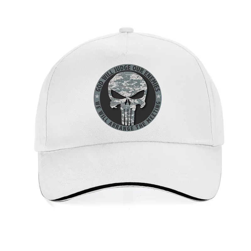 

2021 NEW High quality cotton Baseball Cap High Quality Punisher hat Unisex Snapback hats