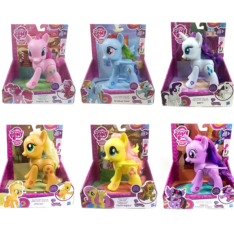 

My Little Pony Dolls Unicorn Twilight Sparkle Cadence Celestia Princess Luna Fluttershy Rainbow Dash Girl Birthday Toy Gifts