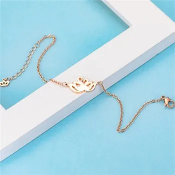 

Hot Selling Personality Fashion Swan Bracelet All-match Ladies Rose Gold Bracelet Jewelry Trendy Creative Jewelry