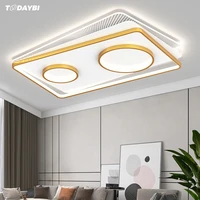modern led chandeliers for living room home decoration bedroom ceiling lamp with remote control smart lighting fixtures