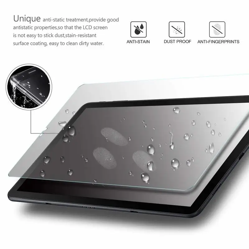2018 прочное закаленное стекло для защиты экрана Samsung Galaxy Tab S4 10 5 T830 T835 SM Защитное