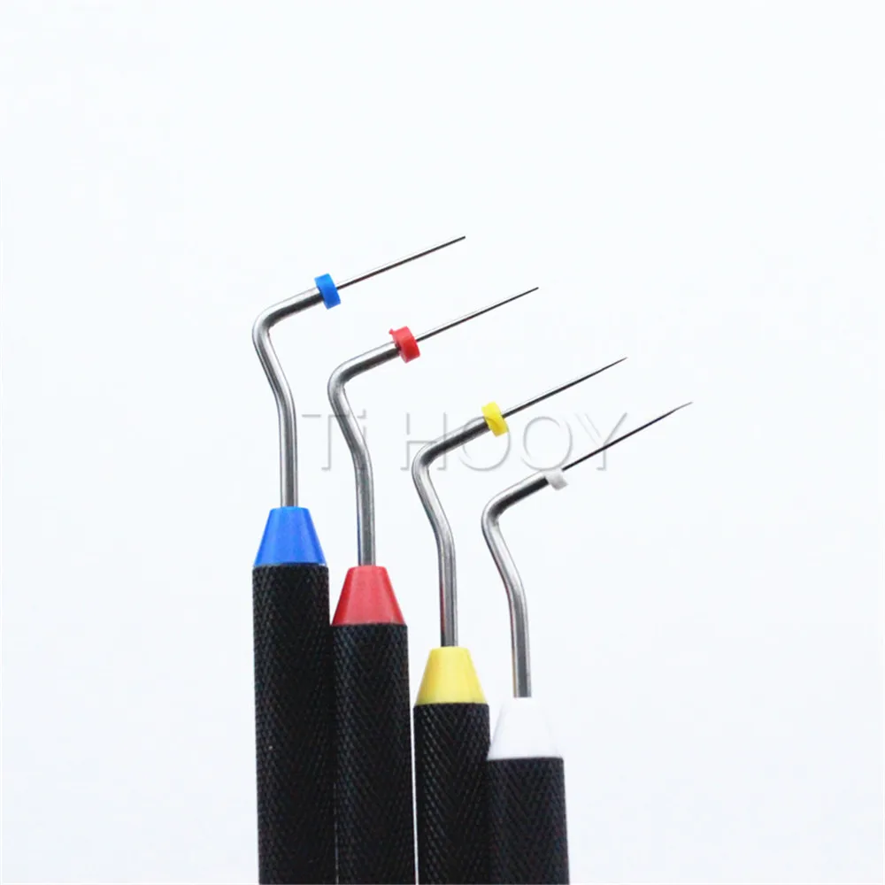 

Dental Endodontic Hand Plugger Tip Endo Instrument Teeth Filling Vertical Pressurizer Root Canal Filling Presser dentist