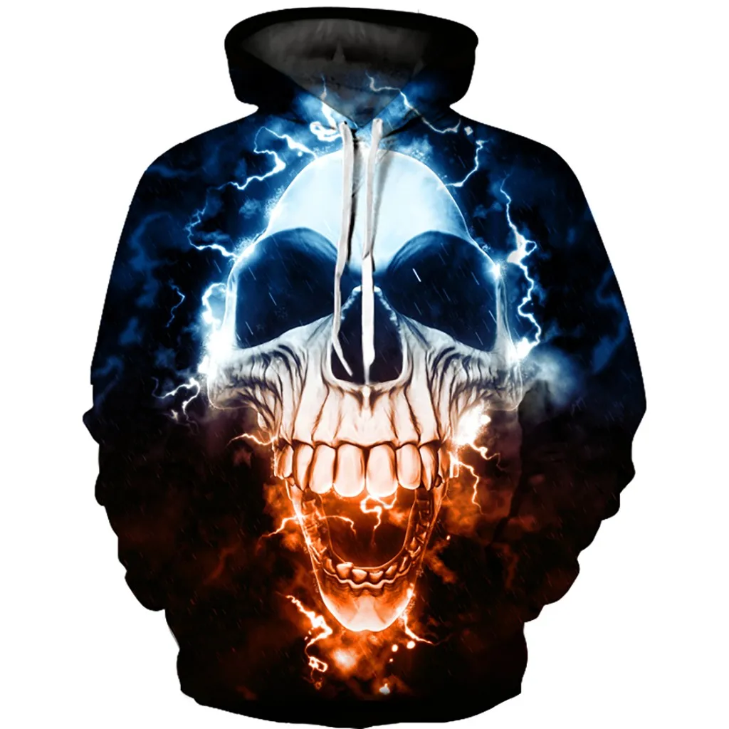 Мужские и женские толстовки/футболки на Хэллоуин верхняя одежда подарок кошмар