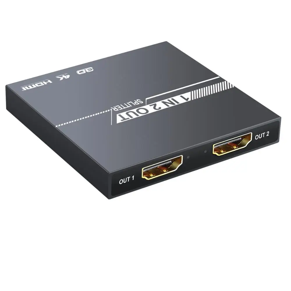 Ultra HD 4K x 2K HDMI совместимый сплиттер усилитель 1 в 2 выхода распределитель сигналов с
