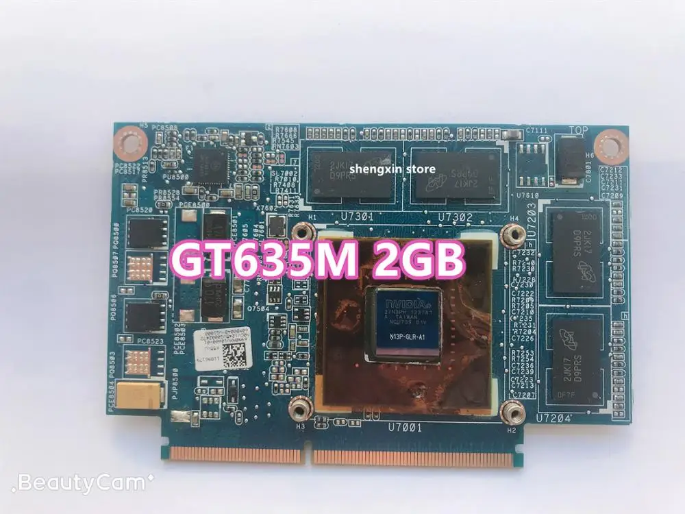 Для ноутбука ASUS K55VJ K55VM графическая карта GeForce GT 635M GT635M N13P GLR A1 2GB видеокарта Vga|Платы