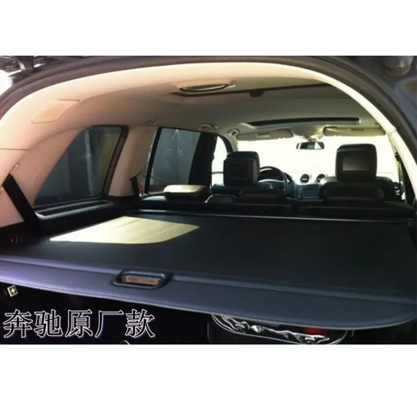 

For Car Rear Trunk Security Shield Cargo Cover For Mercedes-Benz GL Class X166 GL350 GL400 GL500 2013-2018 High Qualit Accessori