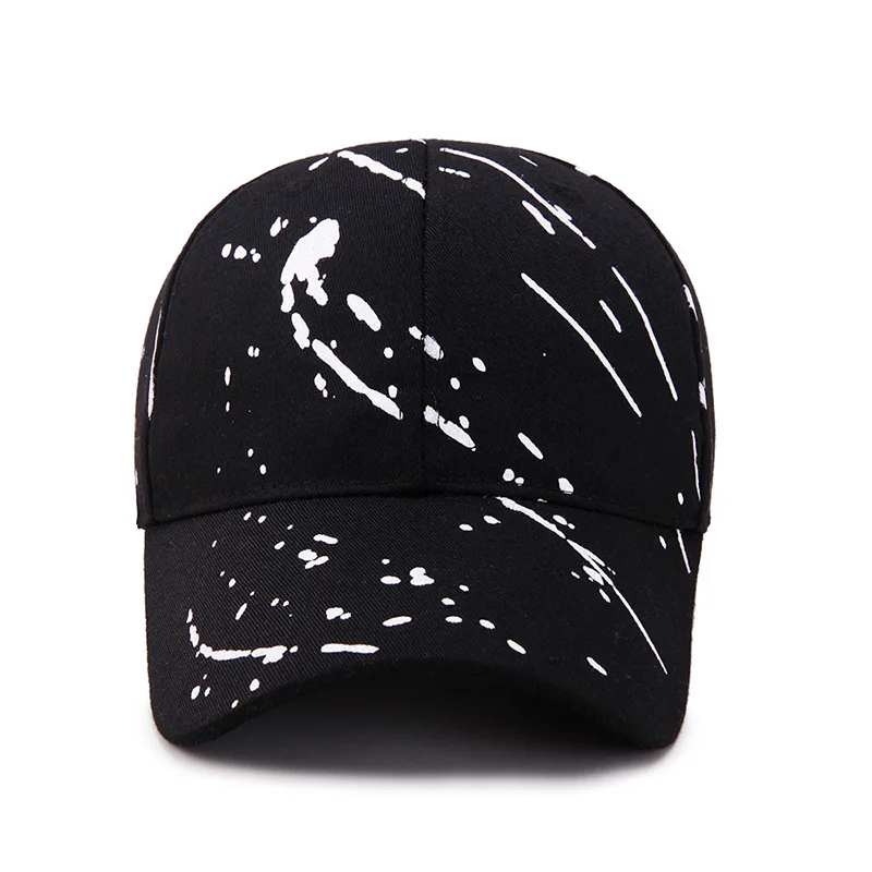 

Adjustable Baseball Cap Outdoor Sun Caps Sport Fishing Hat For Men Women Dot Stripe Print Snapback Fashion Unisex Hip Hop Hats