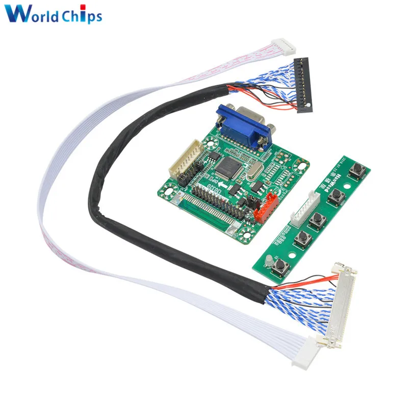 6820-B 5V универсальный LVDS LCD Montor экран драйвер платы контроллера 5V 1"-42" Laptor компьютерные части DIY Kit Top