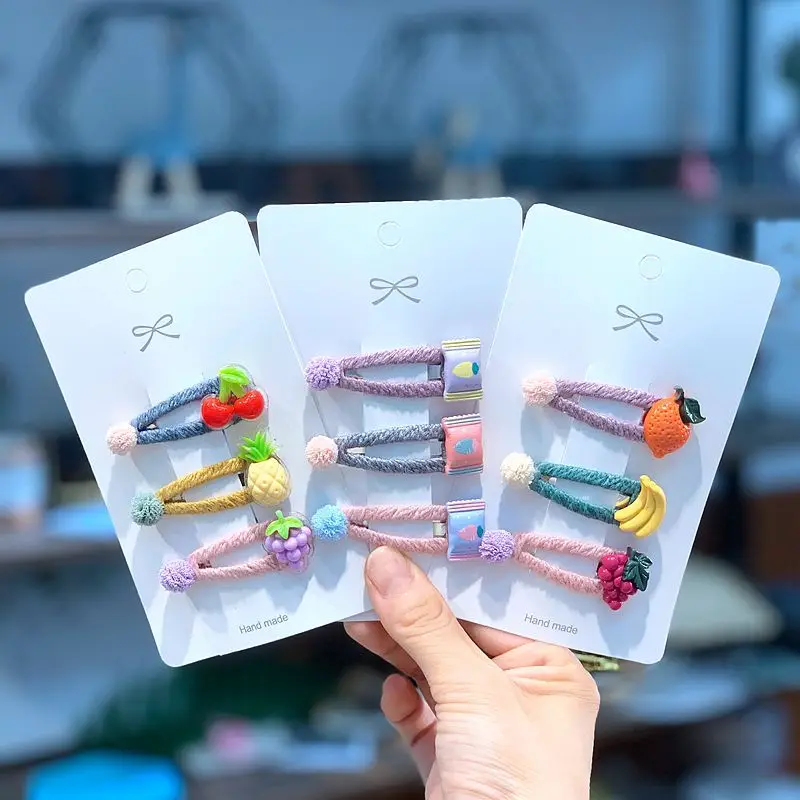 3 шт./карточка детские заколки для волос | Детская одежда и обувь