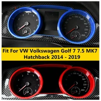 car interior oil table dashboard speedometer instrument panel cover trim for vw volkswagen golf 7 7 5 mk7 hatchback 2014 2019