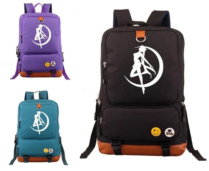 Рюкзак с аниме Сейлор Мун дорожная сумка на плечо для ноутбука Студенческая