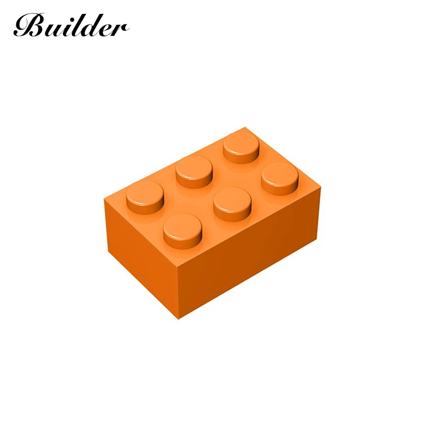 Строительные блоки 3002 базовый высокий кирпич 2x3 MOC часть 10 шт. совместимы со всеми