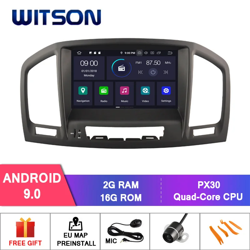 PX30 9.0 BLACK DE со! WITSON Android 9,0 PX5 Восьмиядерный автомобильный мультимедийный плеер для OPEL INSIGNIA 2008-2011 4 Гб ОЗУ 64 Гб ПЗУ Автомобильный gps навигатор - Цвет: PX30 9.0 BLACK