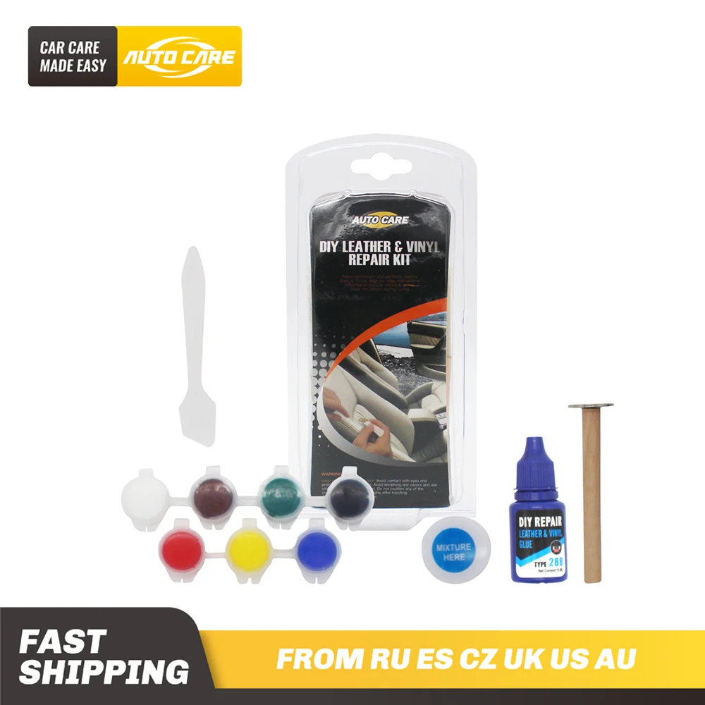 

Профессиональный набор для ремонта кожи и кожи авто Уход ремонт Пальто Отверстия царапины Фотоэлементы инструменты для восстановления с т...
