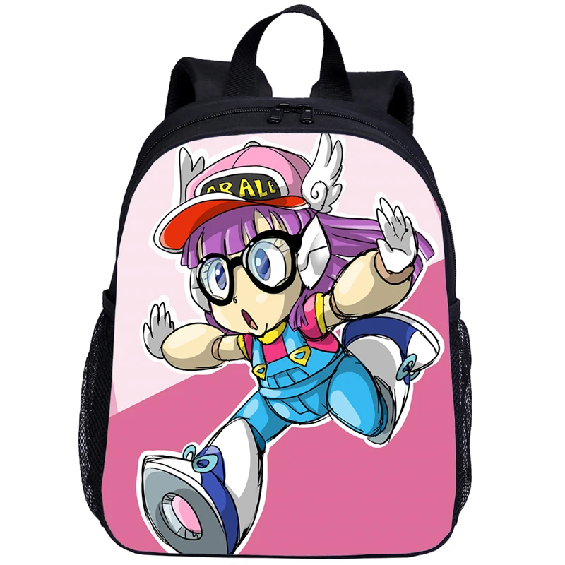 

Dr Slump Arale Kids Lovely School Bags Baby Girls Kindergarten School Backpacks Children Cartoon Bookbag Travel Mochila Infantil