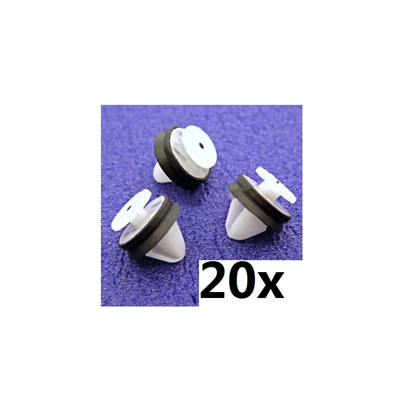 

20x For Citroen Door Card, Trim Panel & Pillar Clips with rubber seal- 6991.Y8