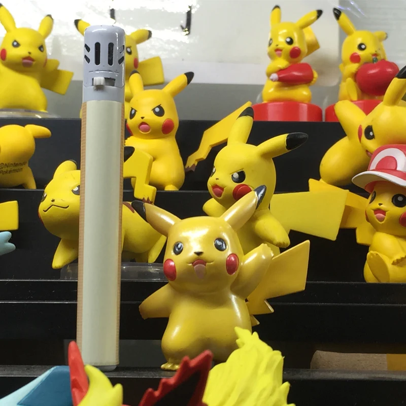 

Genuine Pokemon Figure Takara Tomy MC Doll Action Figurine Plated Pikachu Toys Collections