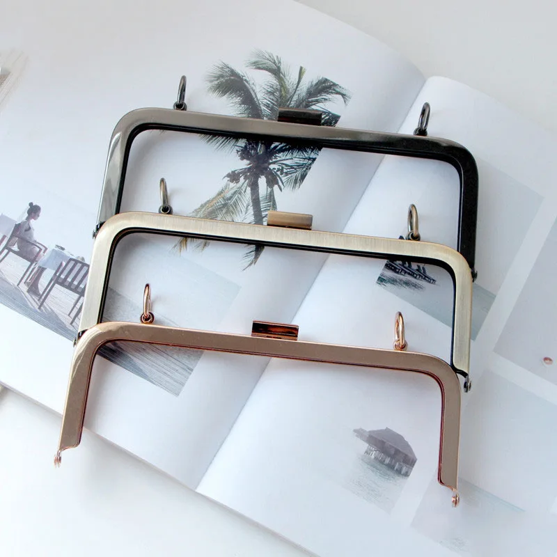 Новинка Лидер продаж 1 шт. металлический каркас с механизмом поцелуем застежкой