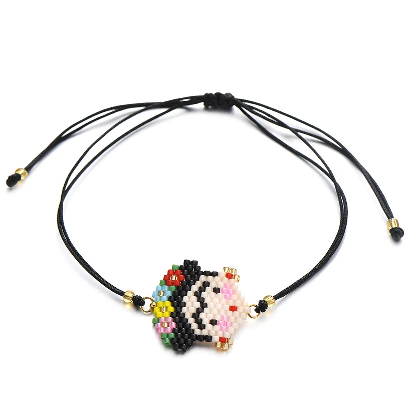 Ручной бисер Miyuki бусины браслеты и для женщин маленькая девочка ювелирные