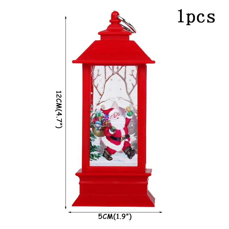 1pcs LED Light c Рождественские украшения для дома, гирлянда со снежинками, рождественские украшения для рождественской елки, Висячие оконные украшения, зимние Вечерние - Цвет: 1pcs LED Light c