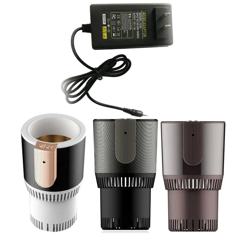 

Creative Smart Car Hot And Cold Cup Mini Office Home Heating And Cooling Cup Warm Milk Small Refrigerator