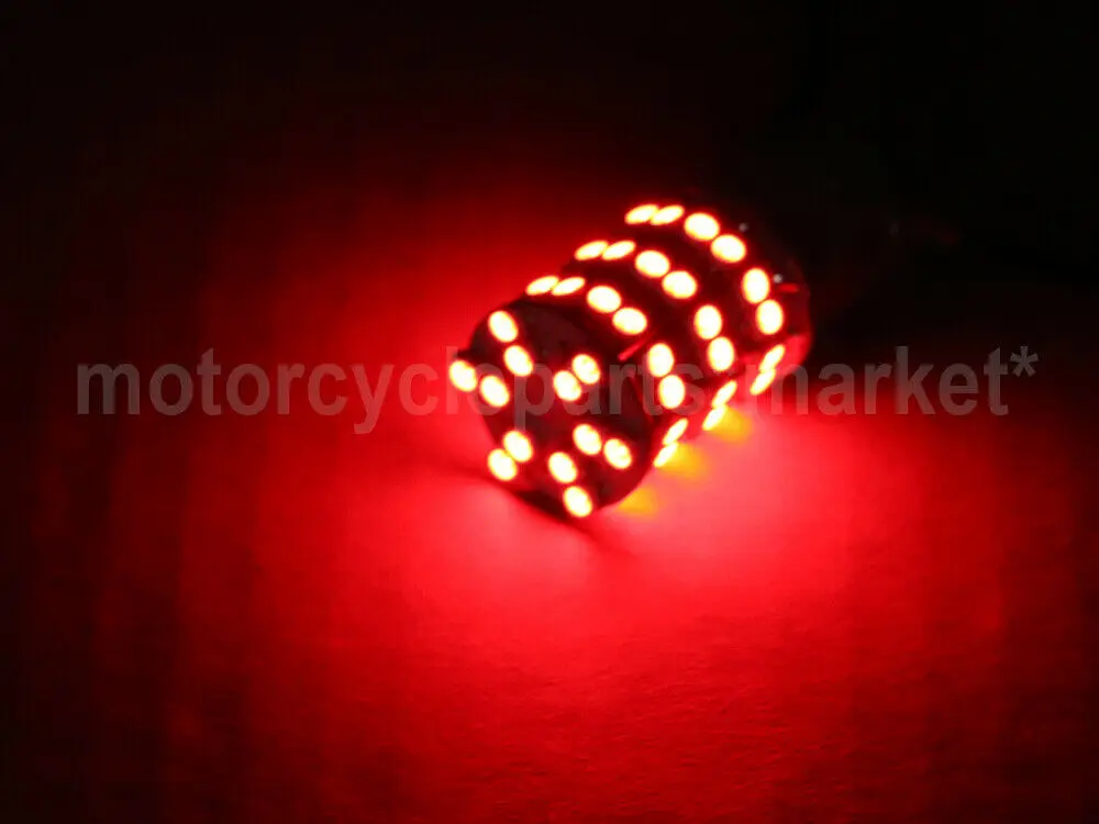 2x красный 1157 60 SMD светодиодный указатель поворота заднего тормоза стоп