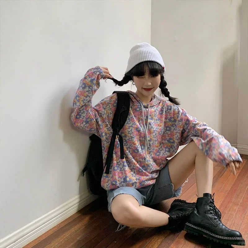 Толстовки для мужчин и женщин весна осень Новинка корейский стиль с капюшоном