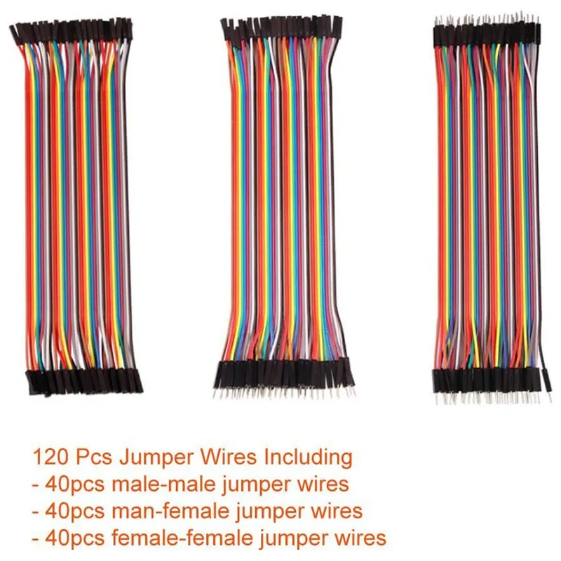 4 шт. макет комплект с 120 штук перемычки провода для Arduino Прото Щит Circboard