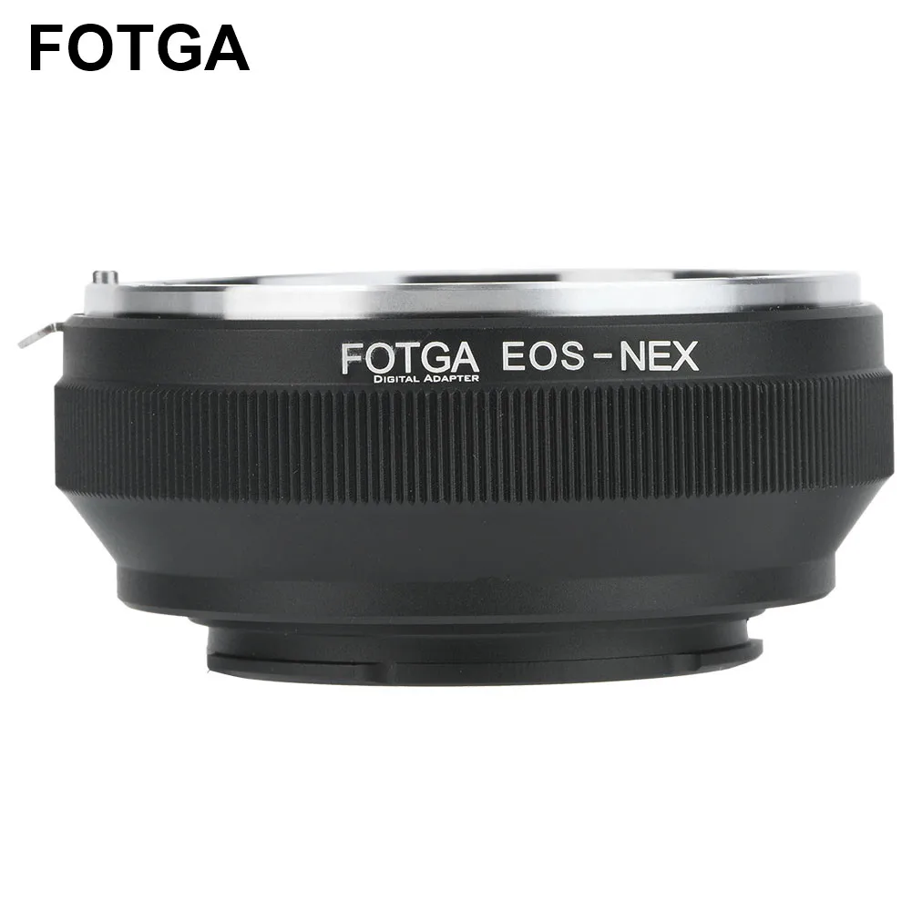 Кольцо адаптер FOTGA для объектива камеры Canon EOS EF на Sony E NEX 3 6 5N A7R II III A6300 A6500|Адаптеры
