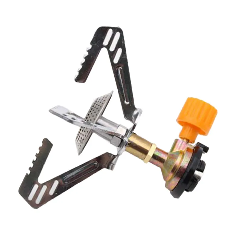 

Outdoor Gas Stove Portable Folding Mini Camping Stove Survival Furnace Picnic Cooking Gas Stove Foldable Burners