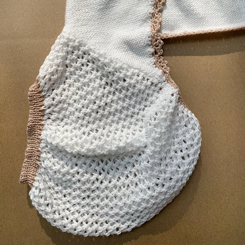 

White Color Lace Up Bow tie Sexy Short Blouse Women Summer 2021 Casual Puff Sleeve Crocheted femme Crop Tops Presell