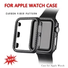 MDNEN протектор для Apple Watch, чехол для IWatch Series 4, 3, 2, 1 с ультратонким ремешком из углеродного волокна 38 мм, 42 мм, 40 мм, 44 мм