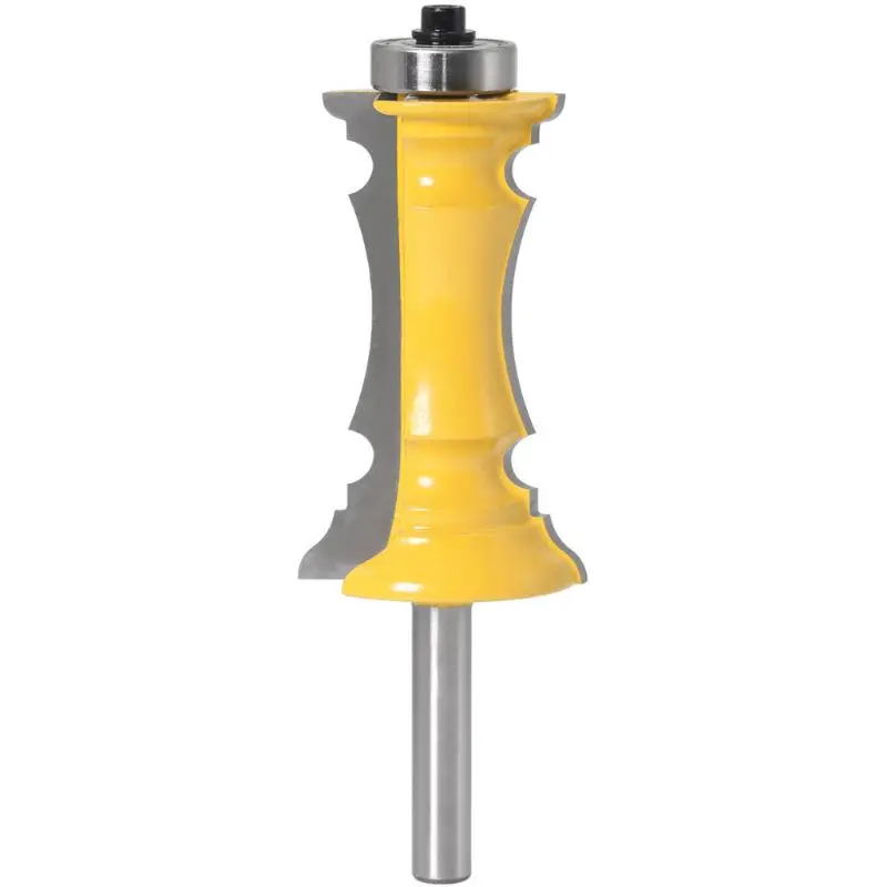 Концевая фреза с хвостовиком 8 мм для формования под углом дверной линейный нож