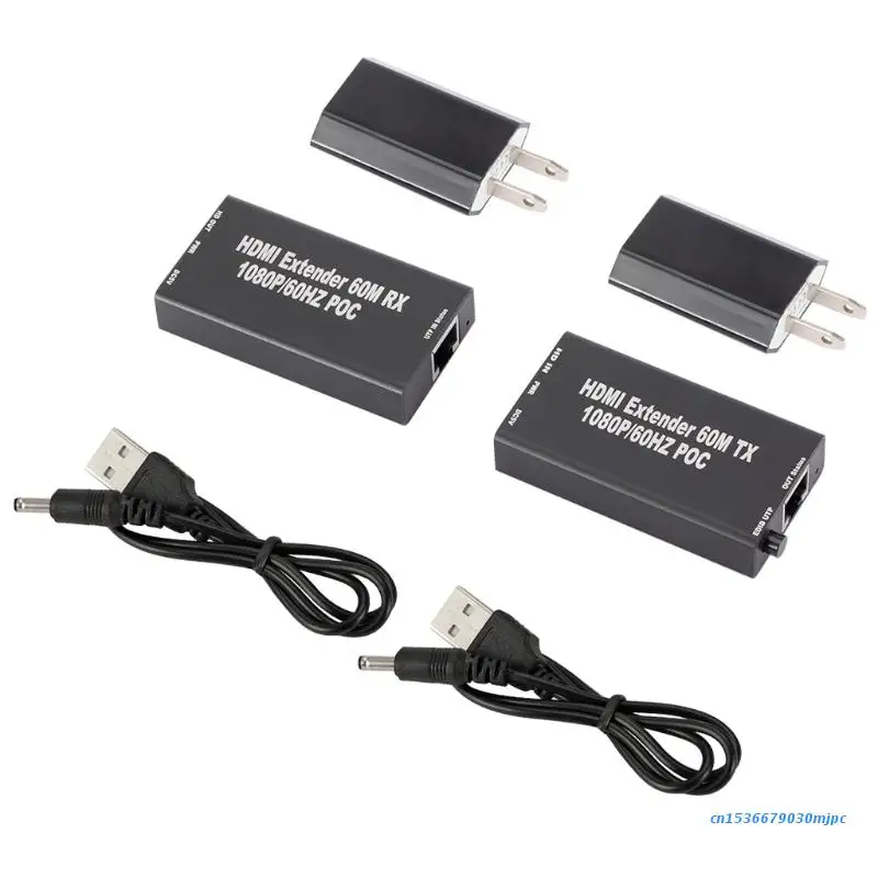 Удлинитель RJ45 Cat5e Cat6 Ethernet 60 м HDMI-совместимый | Компьютеры и офис