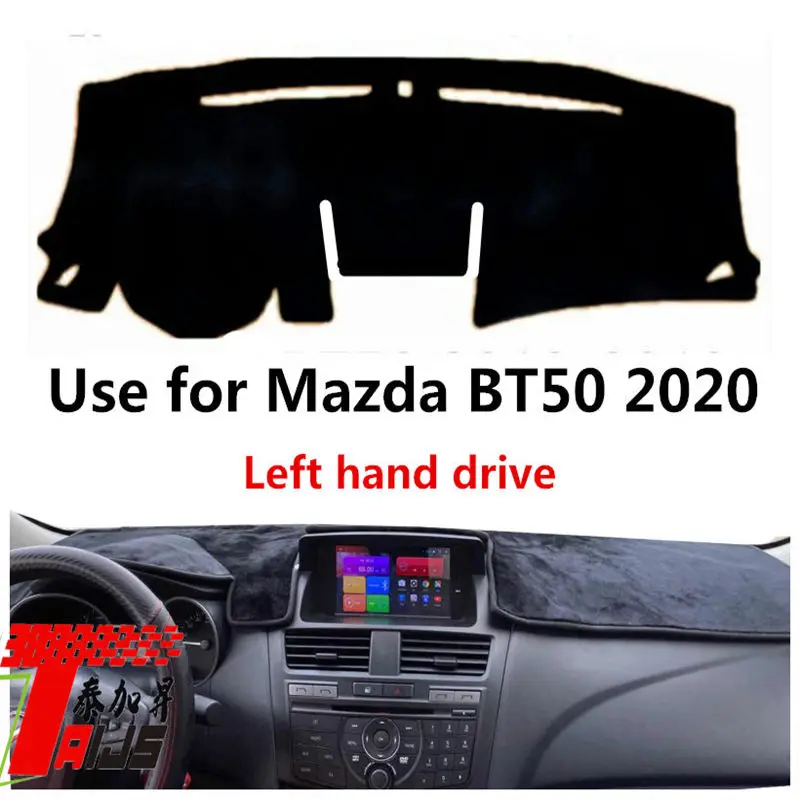 

Taijs Left Hand Drive High Polyester Fiber 3 Colour Car Dashboard Cover Dash Mat for Mazda BT50 2020 New Arrived Model Hot