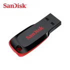 Флеш-накопитель SanDisk USB 2,0 usb флеш-накопитель 16 Гб U диск 32 ГБ флеш-накопитель 64 ГБ флеш-накопитель 128 ГБ USB 2,0 Флешка флеш-накопитель