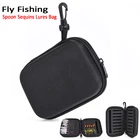 Нахлыстовая рыболовная ложка, сумка для приманки, летающие мухи, 16 ячеек, сумка для рыбалки из ЭВА, контейнер для приманки, сумка для хранения, чехол, рыболовные снасти