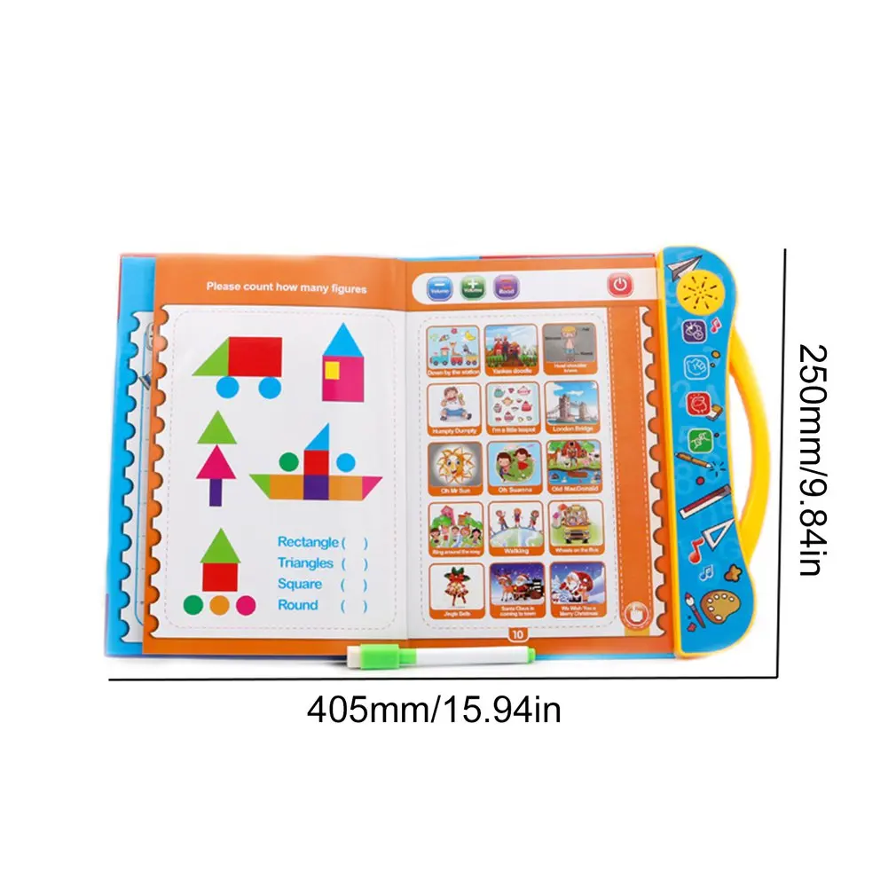 

English Point Reading Early Education Children Voice Book Point Reading Machine Audio E-book Toy Birthday Gifts