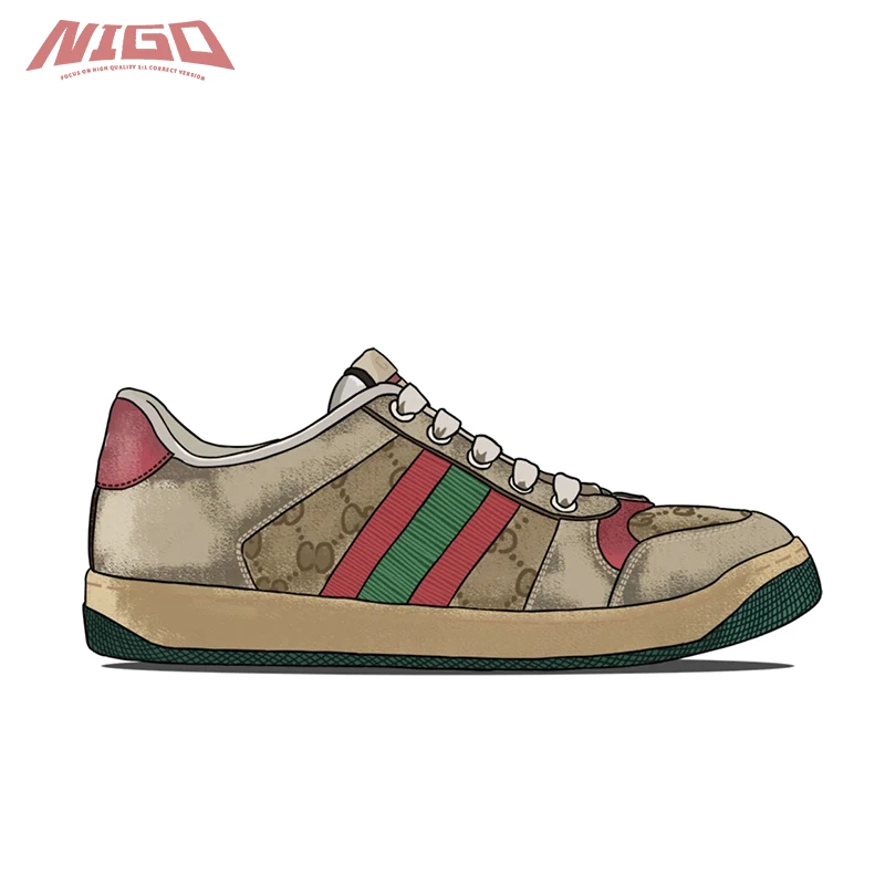 

NIGO GC DS NFC Card Verification Casual Shoes With Chip Code@GC88