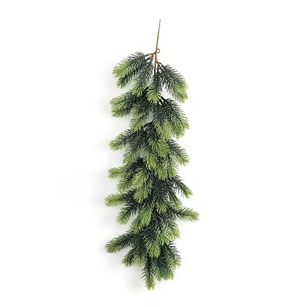 

Artificial Pine Branch Simulation PE Fake Plant 19.7x7.1in DIY Accessories For Christmas Holiday Party Decoration Bouquet Gift
