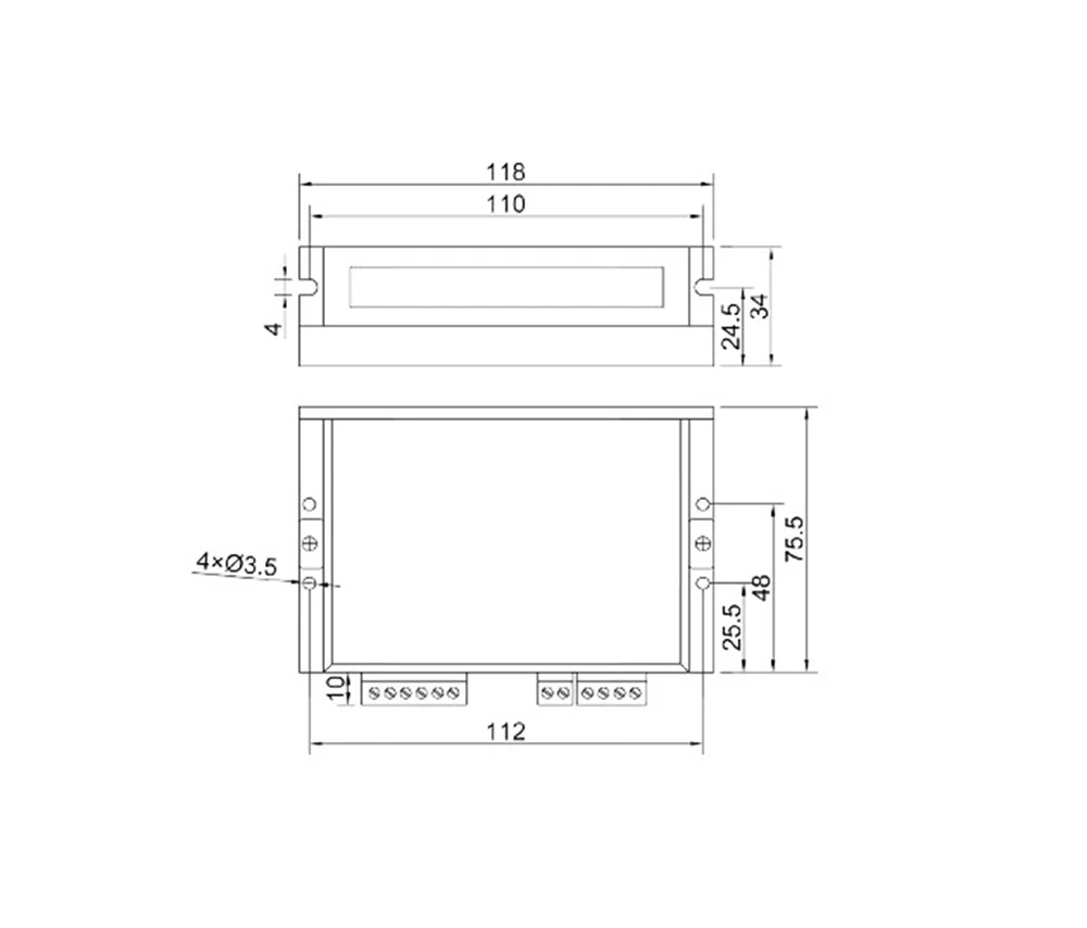 CNC Control System Kit com USB, 4