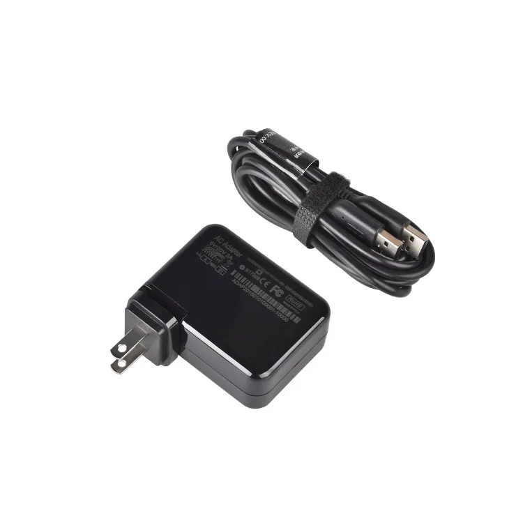 20 в 40 Вт адаптер питания переменного тока для ноутбука зарядное устройство + USB