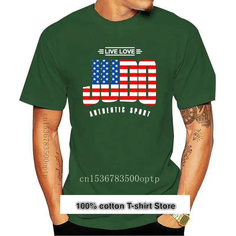 

Camiseta de amor en vivo para hombre y mujer, camisa guay de Judo, Канада, Nueva