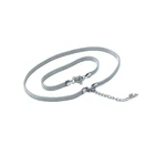 7 мм миланская сетчатая шейная цепочка из нержавеющей стали для женщин чокер браслет ожерелье набор ювелирных изделий подарки